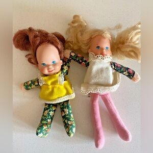 Mattel 1975 Honey Hill Bunch 2 Dolls - Sweetlee & Darlin'
